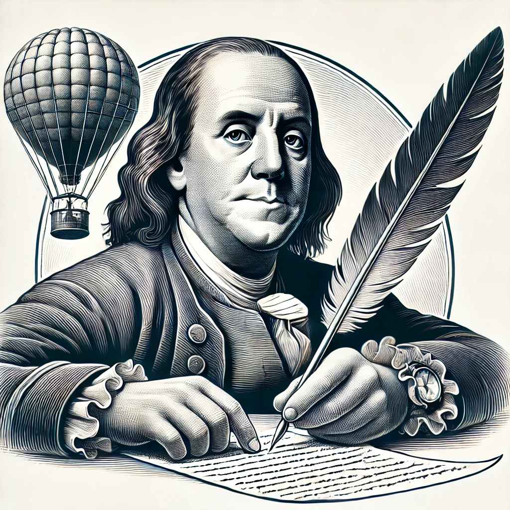 A Leap into the Skies: Benjamin Franklin's Vision for Balloon Experiments