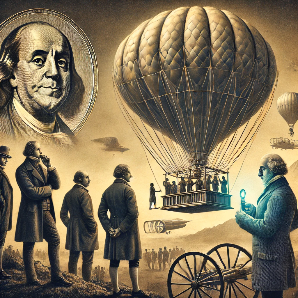 A Leap into the Skies: Benjamin Franklin's Vision for Balloon Experiments