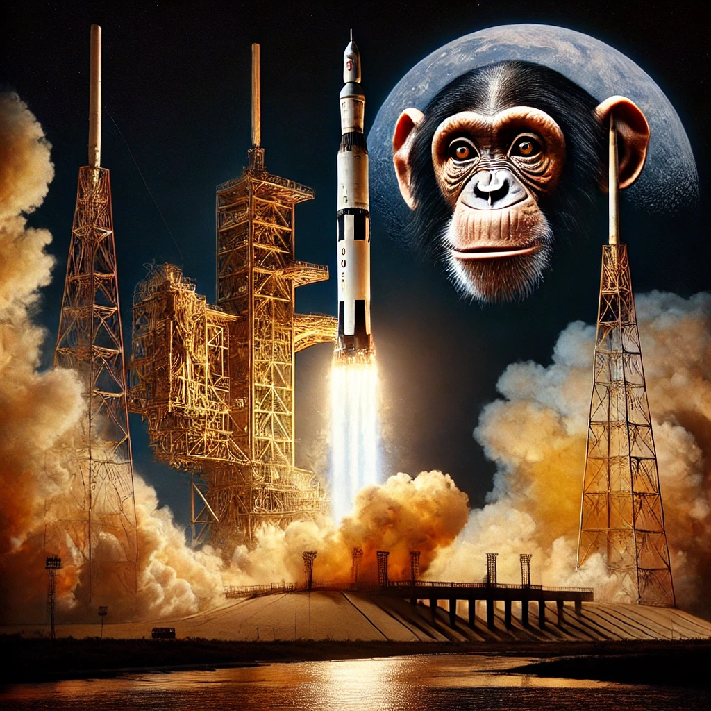 Breaking Barriers: Enos the Chimpanzee's Historic Orbit 