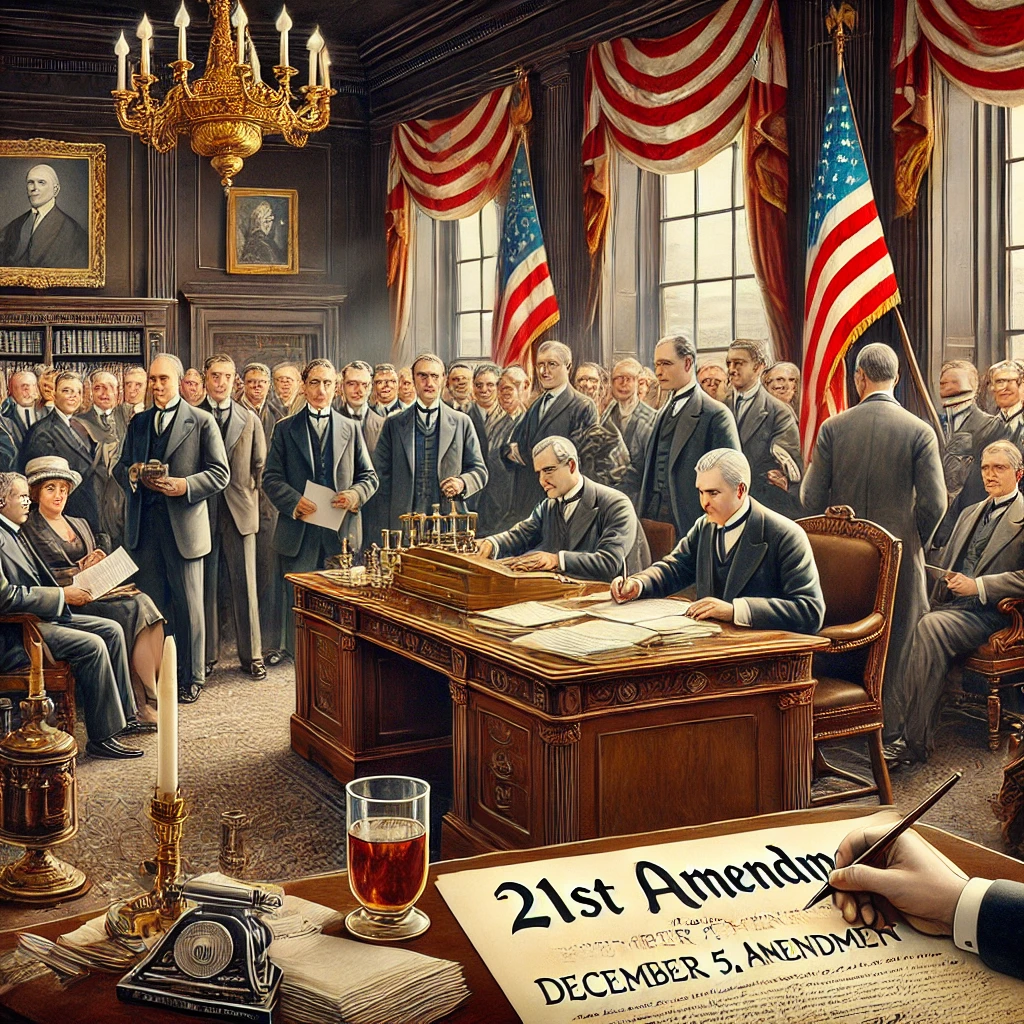 The End of Prohibition: A Toast to Freedom and Change