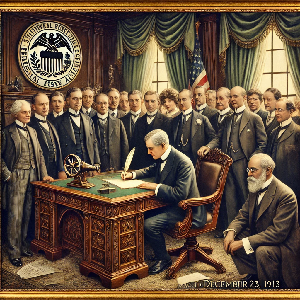 The Federal Reserve System is Established: A Cornerstone of U.S. Financial Stability