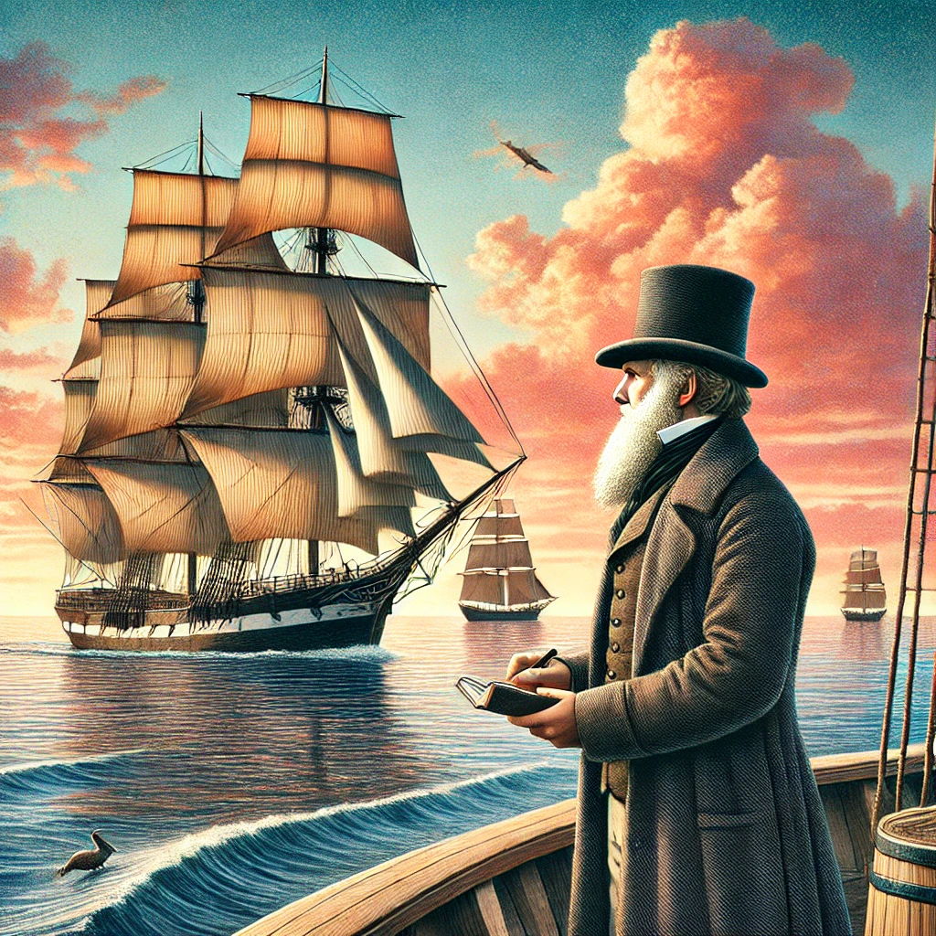 Charles Darwin Sets Sail: The Voyage that Changed Science Forever