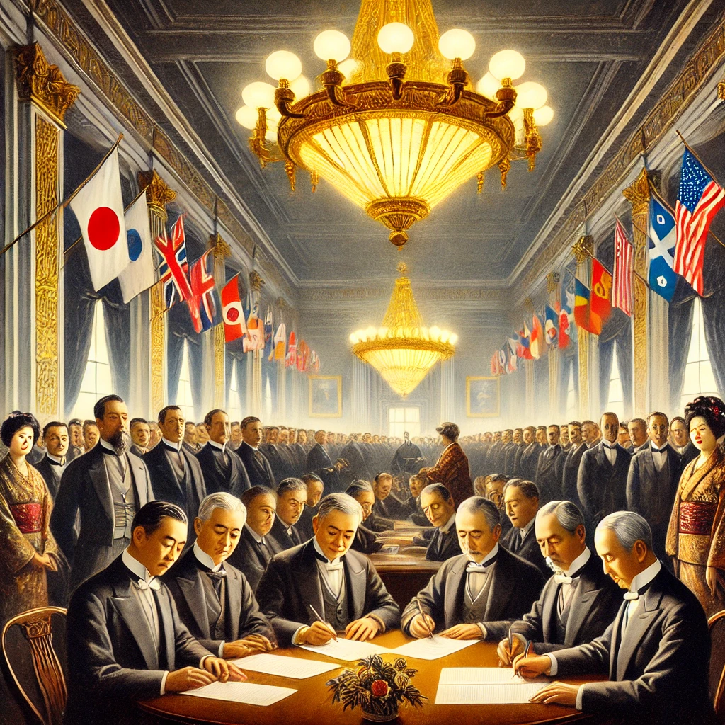 Japan Renounces the Washington Naval Treaty: A Turning Point in Global History