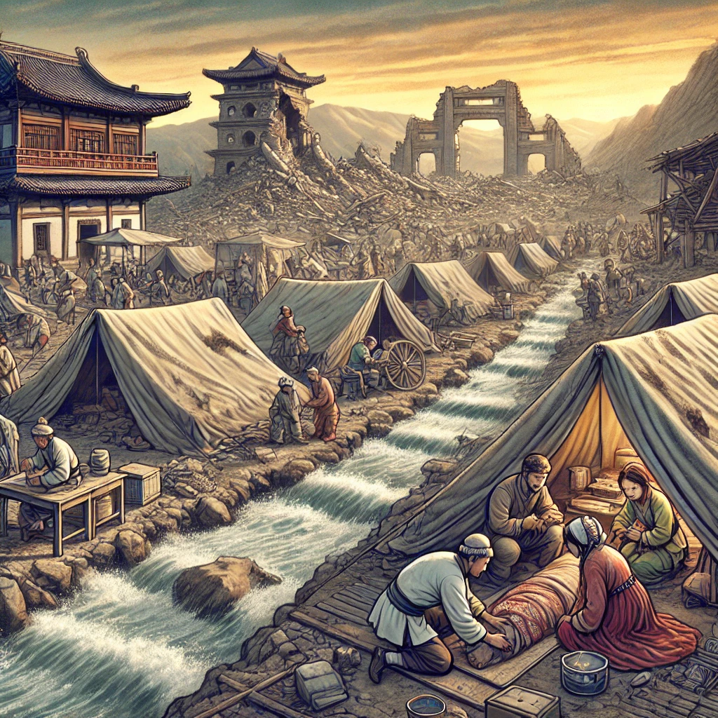 Where did the shaanxi earthquake happen