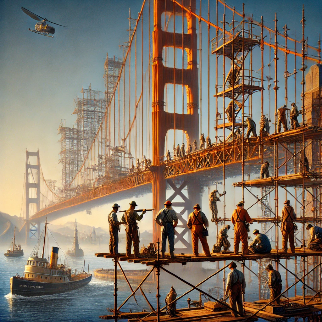 The Construction of the Golden Gate Bridge: A Marvel of Engineering