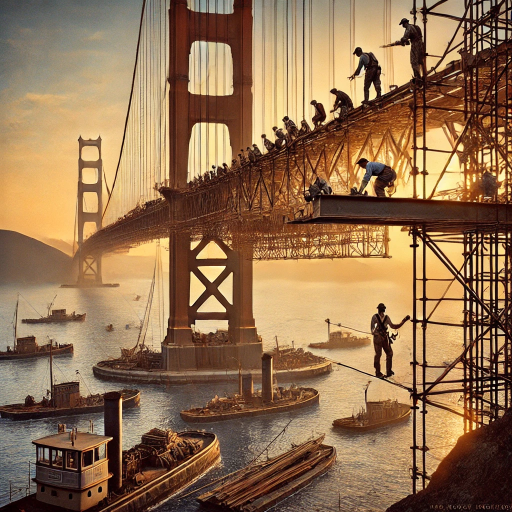 The Construction of the Golden Gate Bridge: A Marvel of Engineering