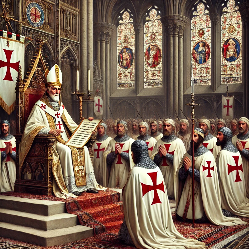 Papal Recognition of the Knights Templar: A Turning Point in History