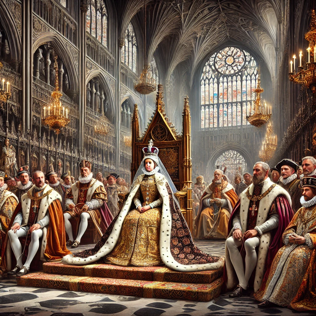 Elizabeth I is Crowned Queen of England: The Dawn of the Elizabethan Era