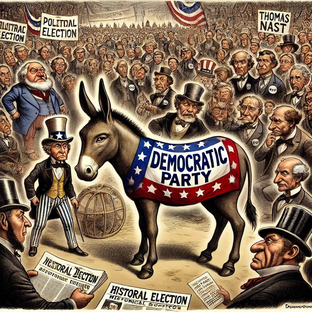 The Birth of a Political Icon: Thomas Nast and the Democratic Donkey