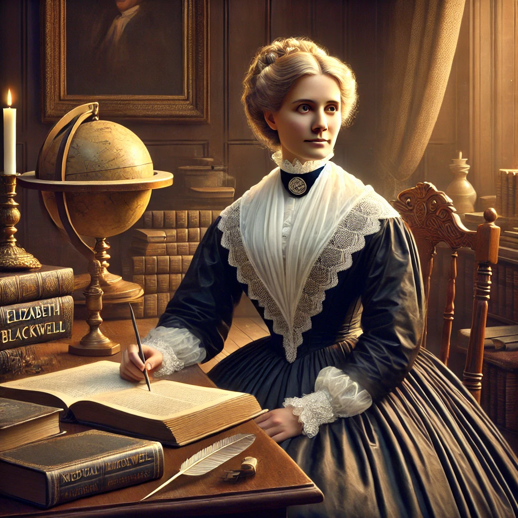 Elizabeth Blackwell Becomes the First Woman in the United States to Receive a Medical Degree