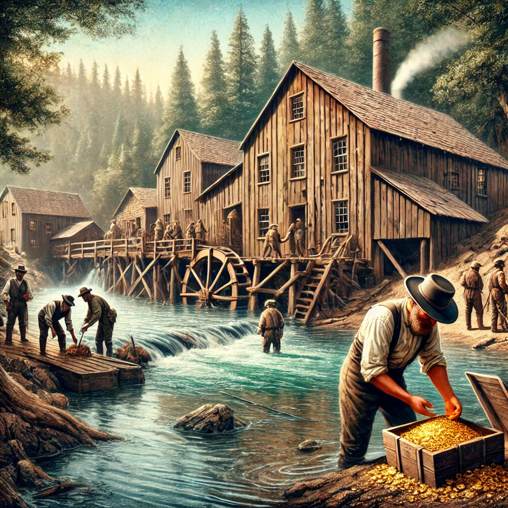 Gold Discovered at Sutter's Mill: The Spark of the California Gold Rush