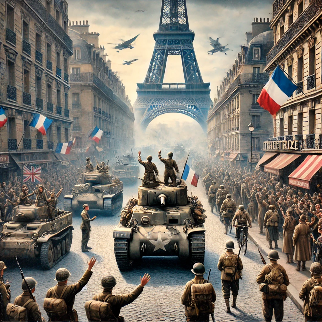 Paris is Liberated by Allied Forces