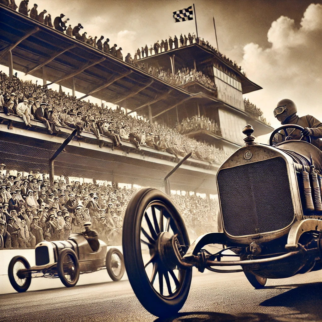 First Race Held at the Indianapolis Motor Speedway