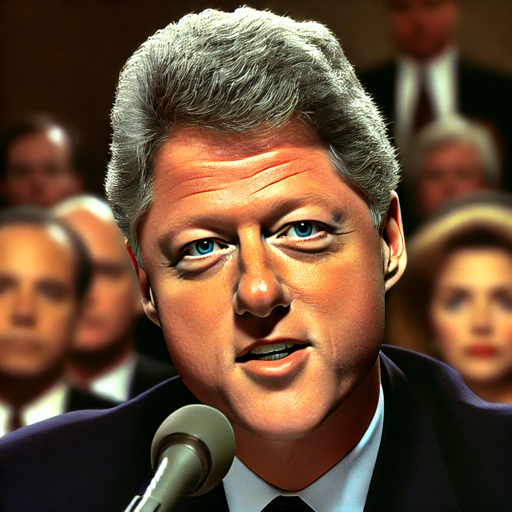 President Clinton Testifies Before Grand Jury