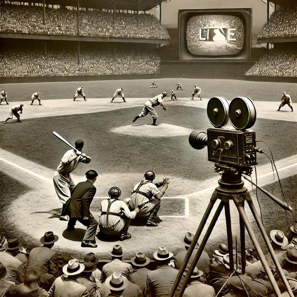 First Televised Major League Baseball Game
