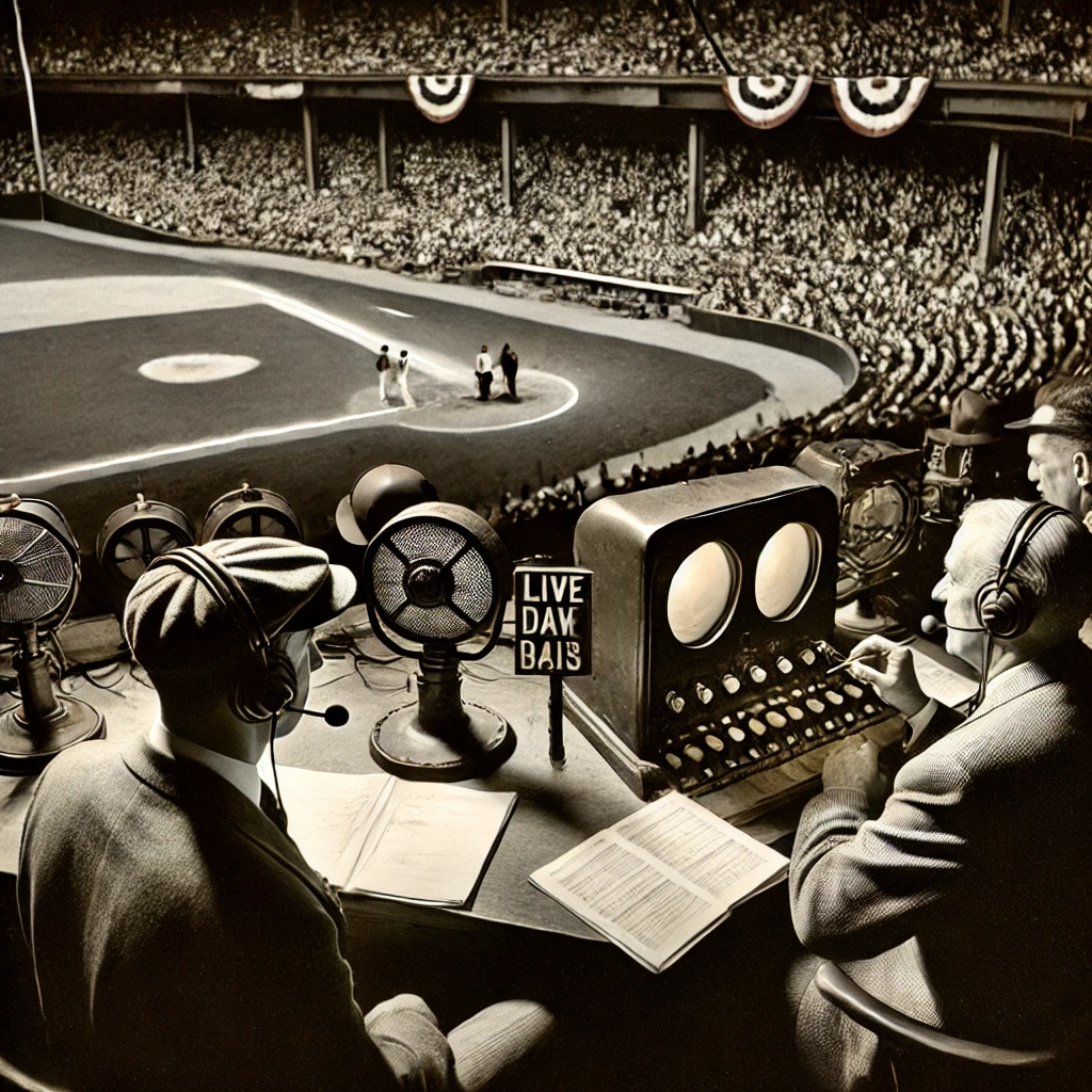 First Televised Major League Baseball Game
