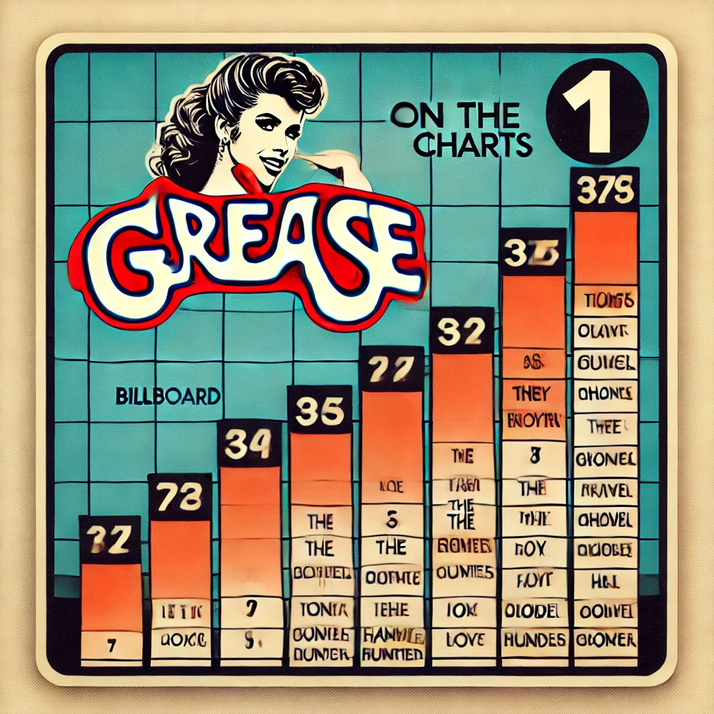 “Grease” Movie Soundtrack Earns Its Second #1 Hit
