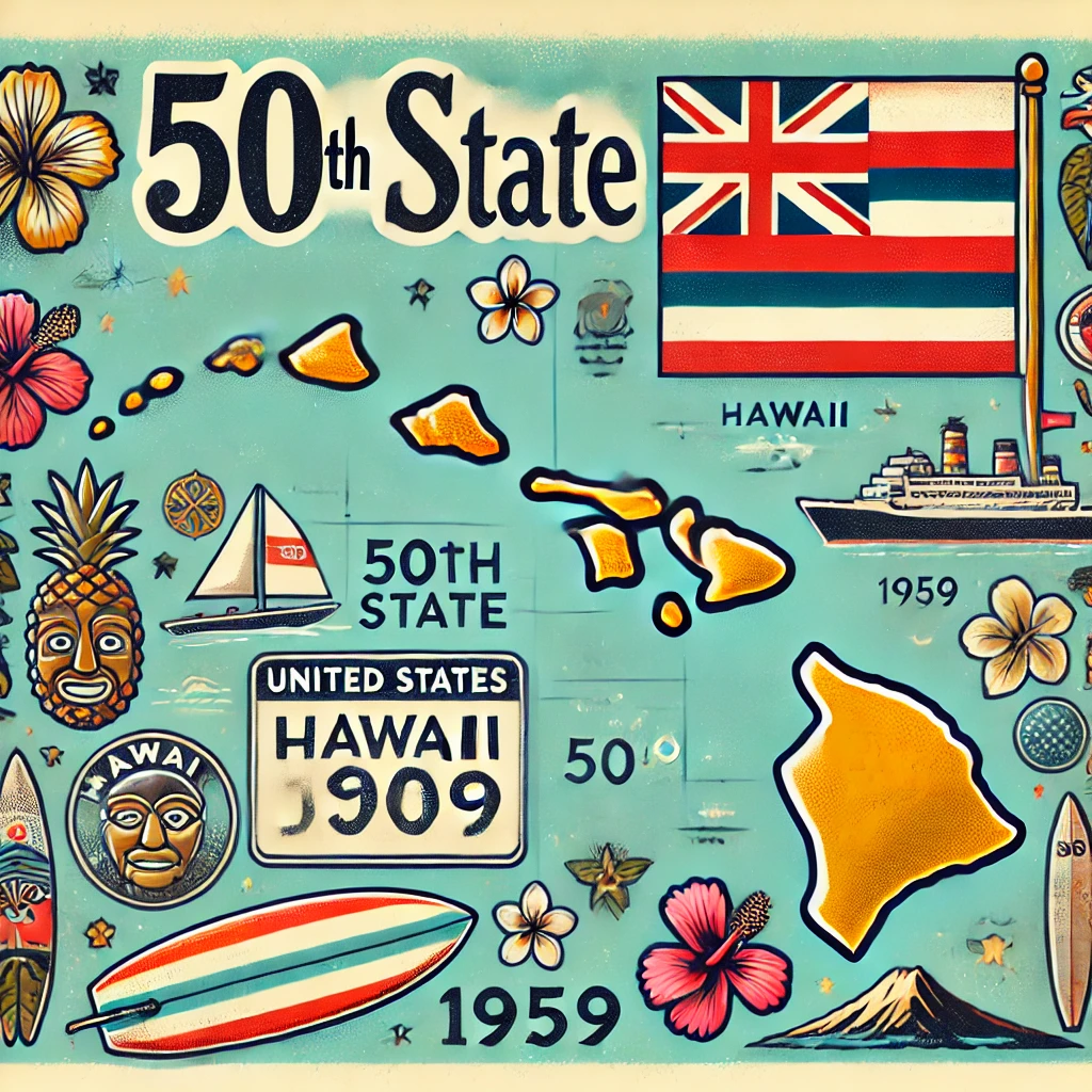 Hawaii Becomes the 50th State