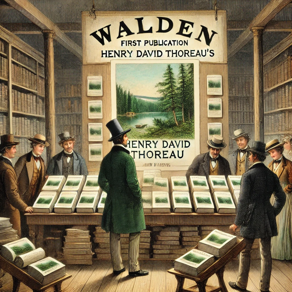 1854 Henry David Thoreau’s “Walden” Is Published
