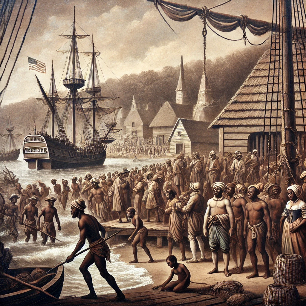 First Enslaved Africans Arrive in Jamestown, Setting the Stage for Slavery in North America