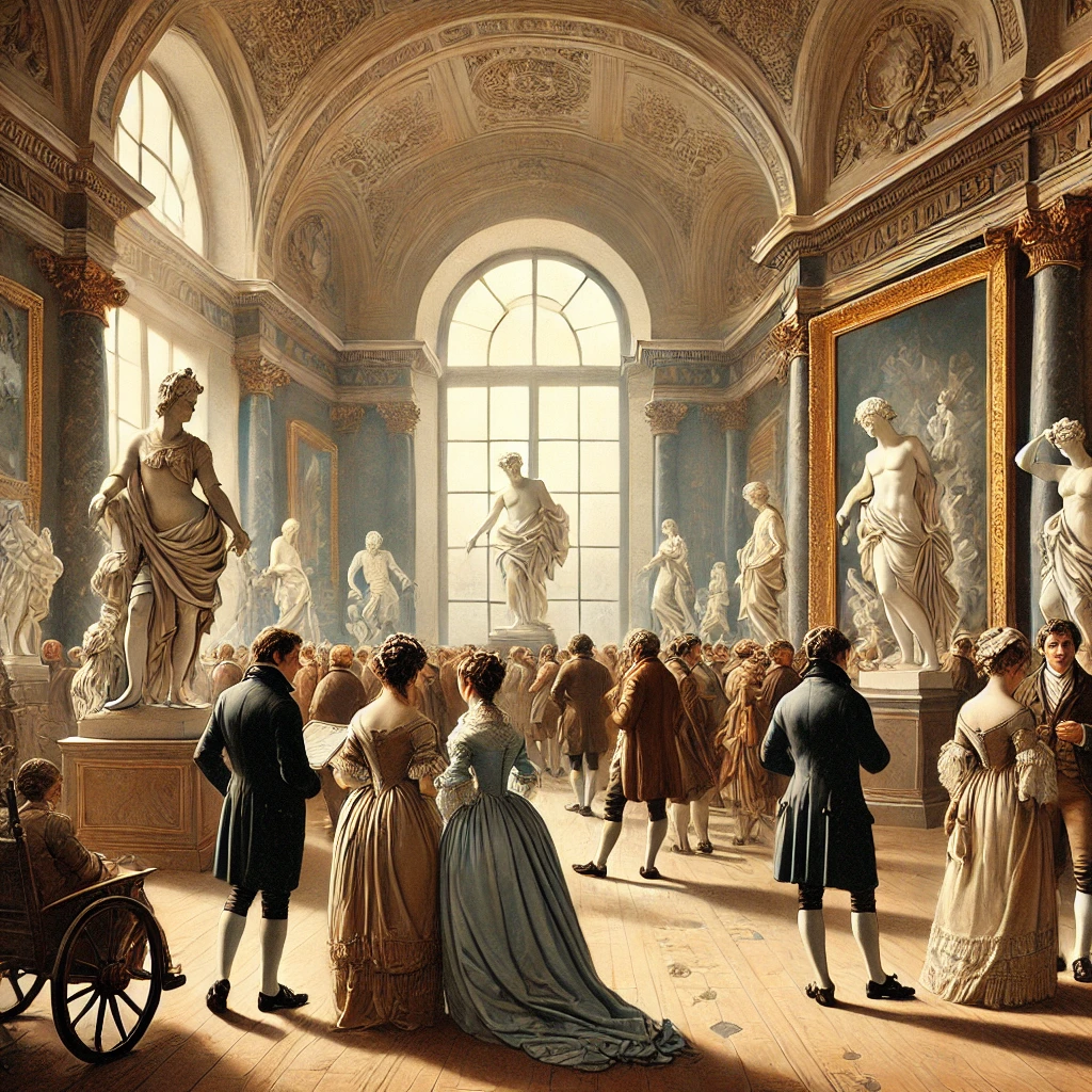 The Louvre Museum Opens
