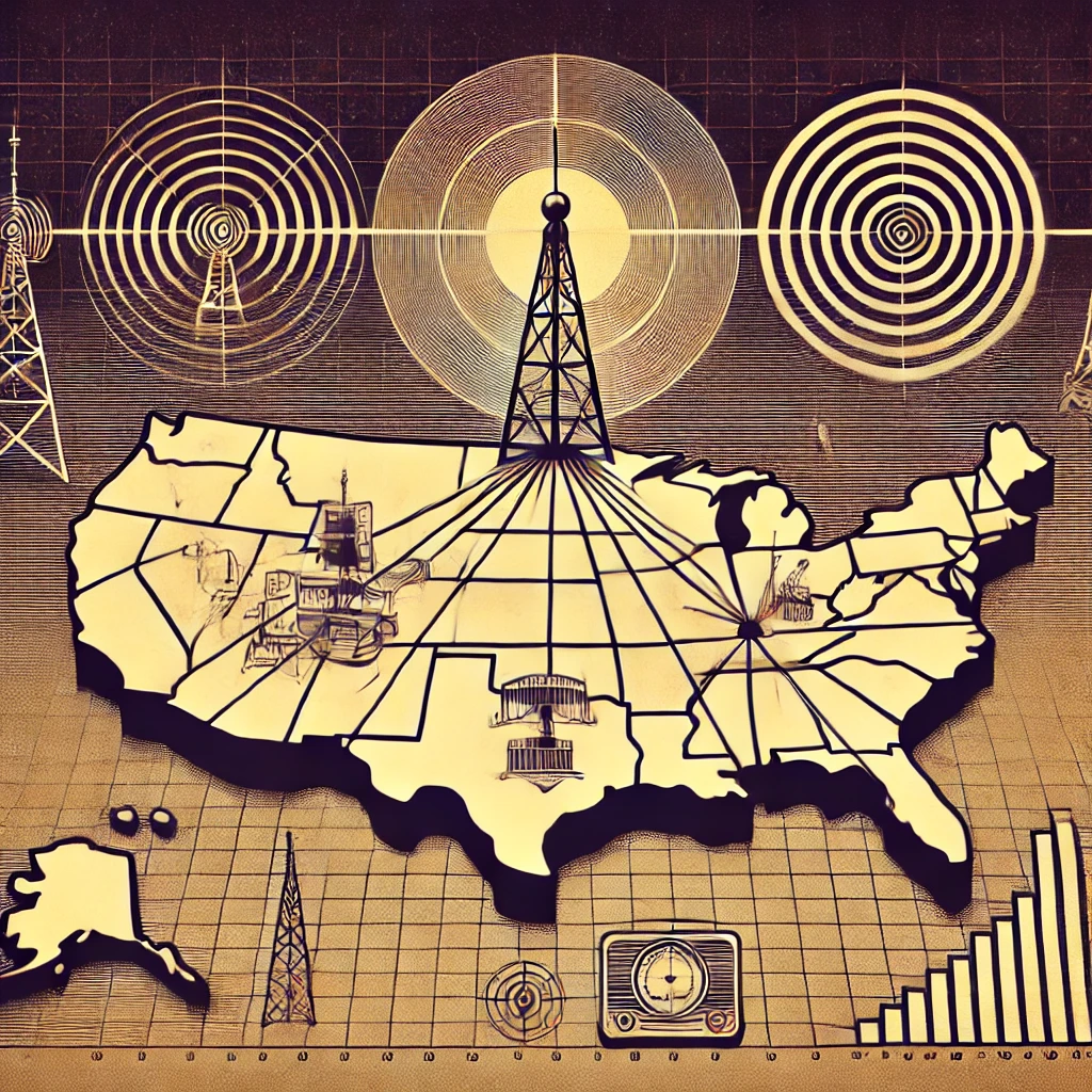 President Truman Makes First Transcontinental Television Broadcast
