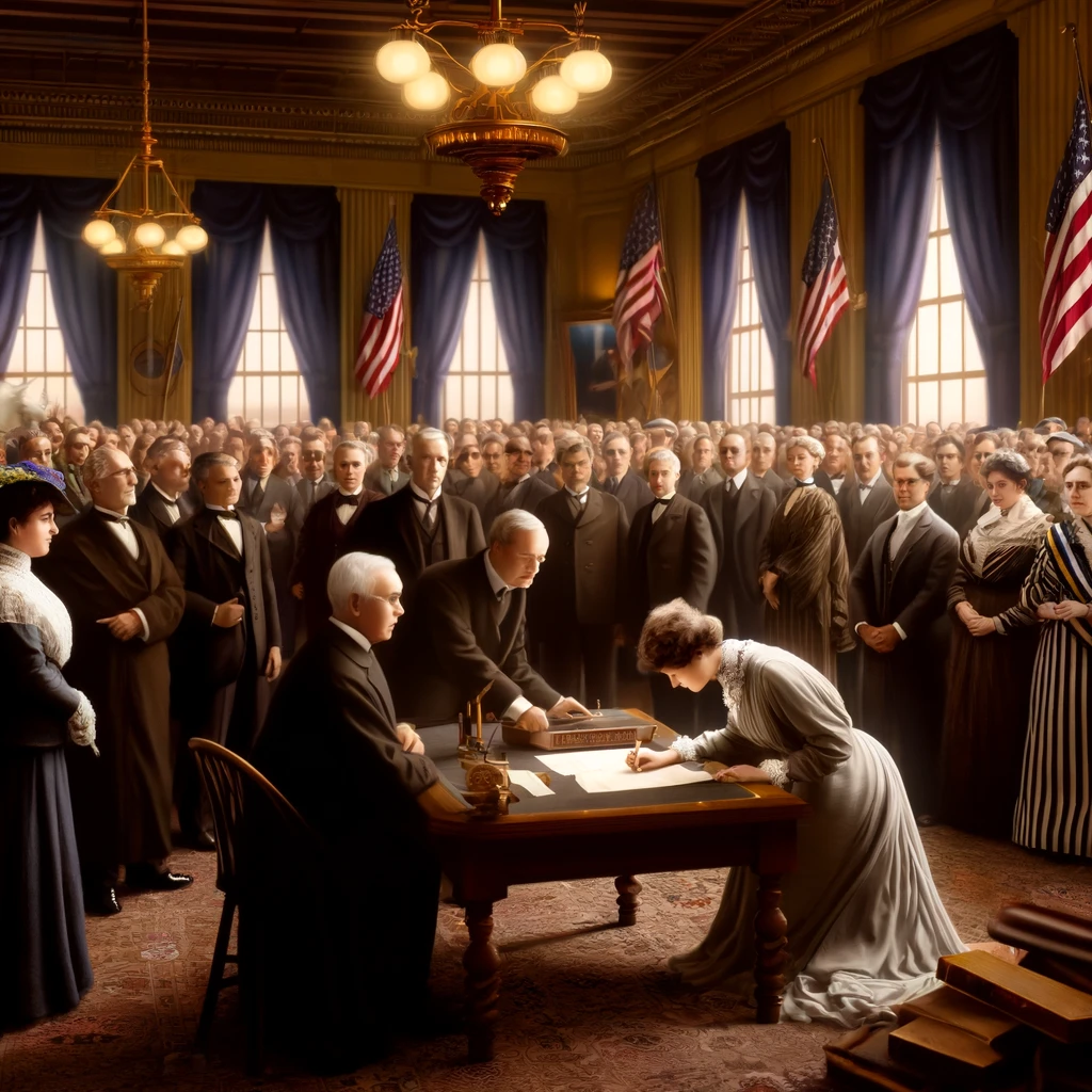 The Adoption of the 19th Amendment
