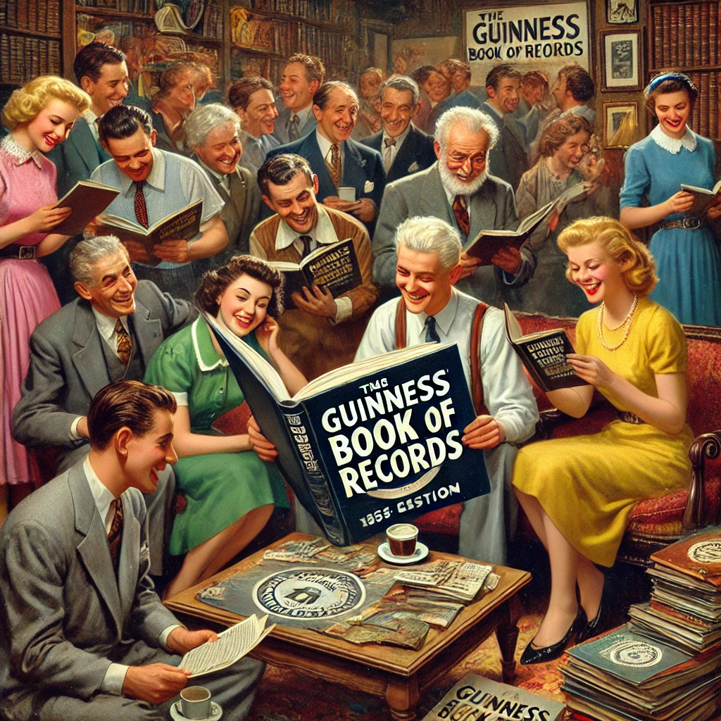 The Debut of "The Guinness Book of Records"
