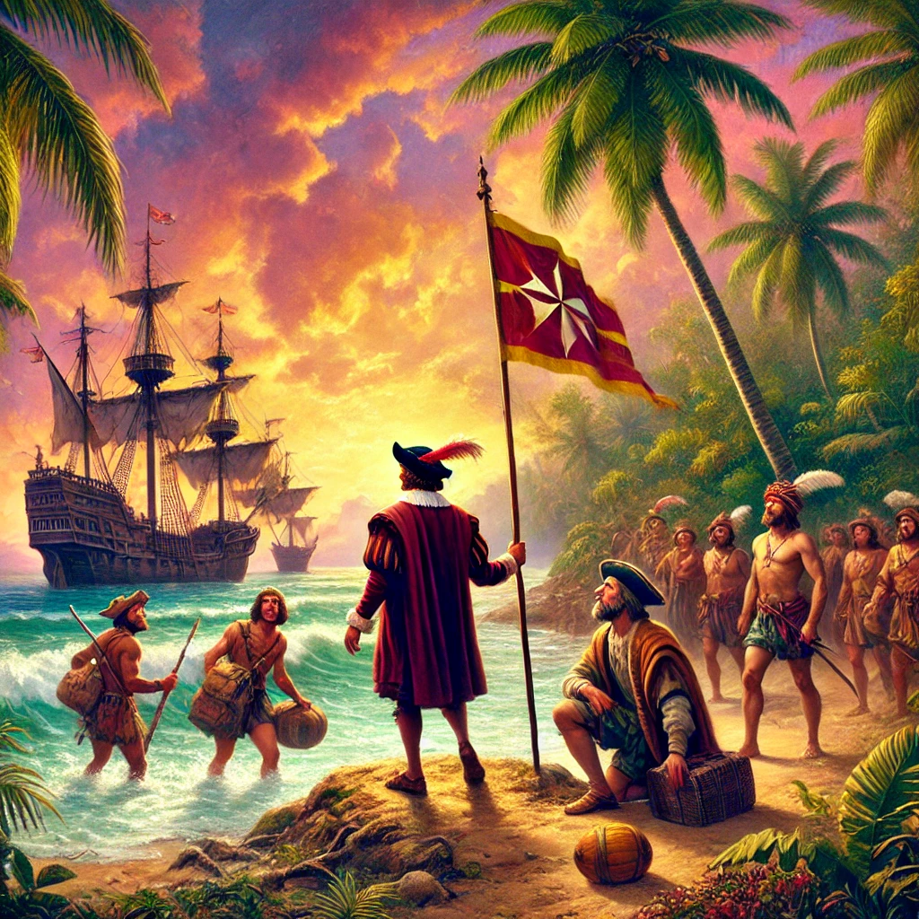 Columbus Reaches the "New World"