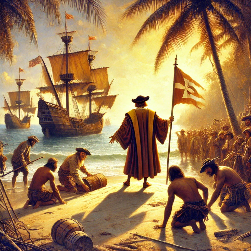 Columbus Reaches the "New World"