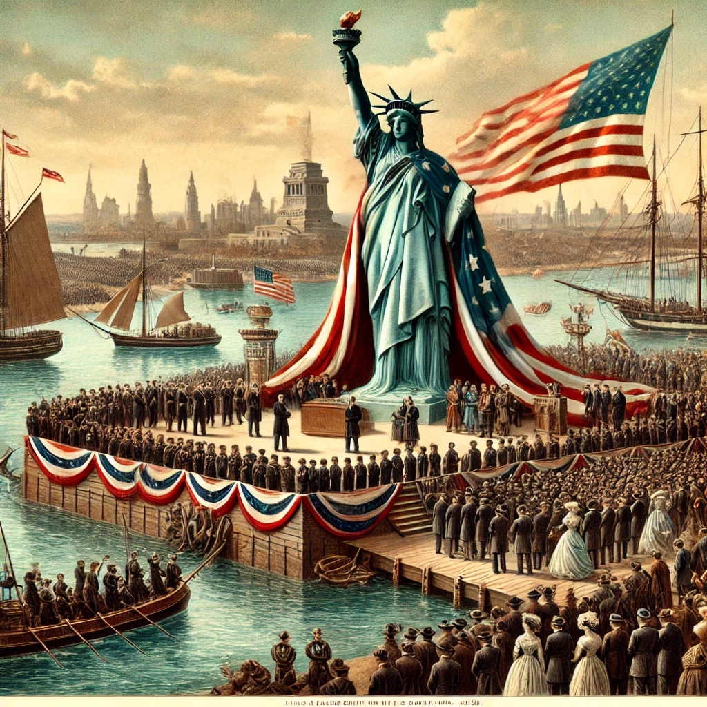 A Gift of Freedom: The Dedication of the Statue of Liberty