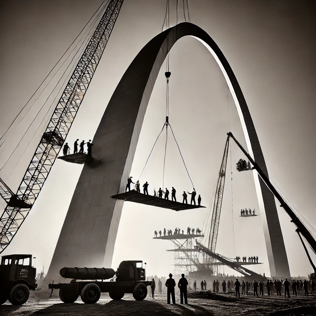 A Triumph of Engineering: The Completion of the Gateway Arch