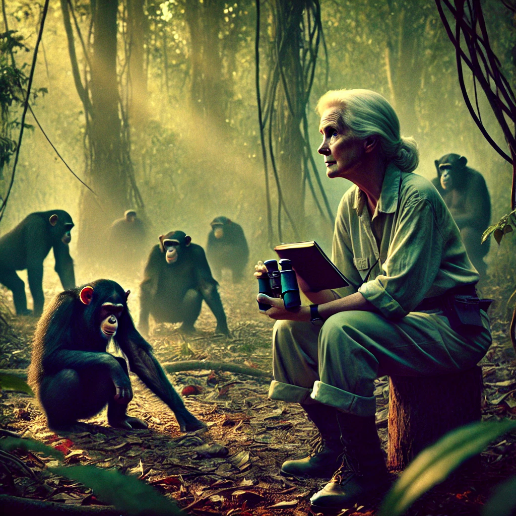 A Groundbreaking Observation: Jane Goodall and the Tool-Using Chimpanzee