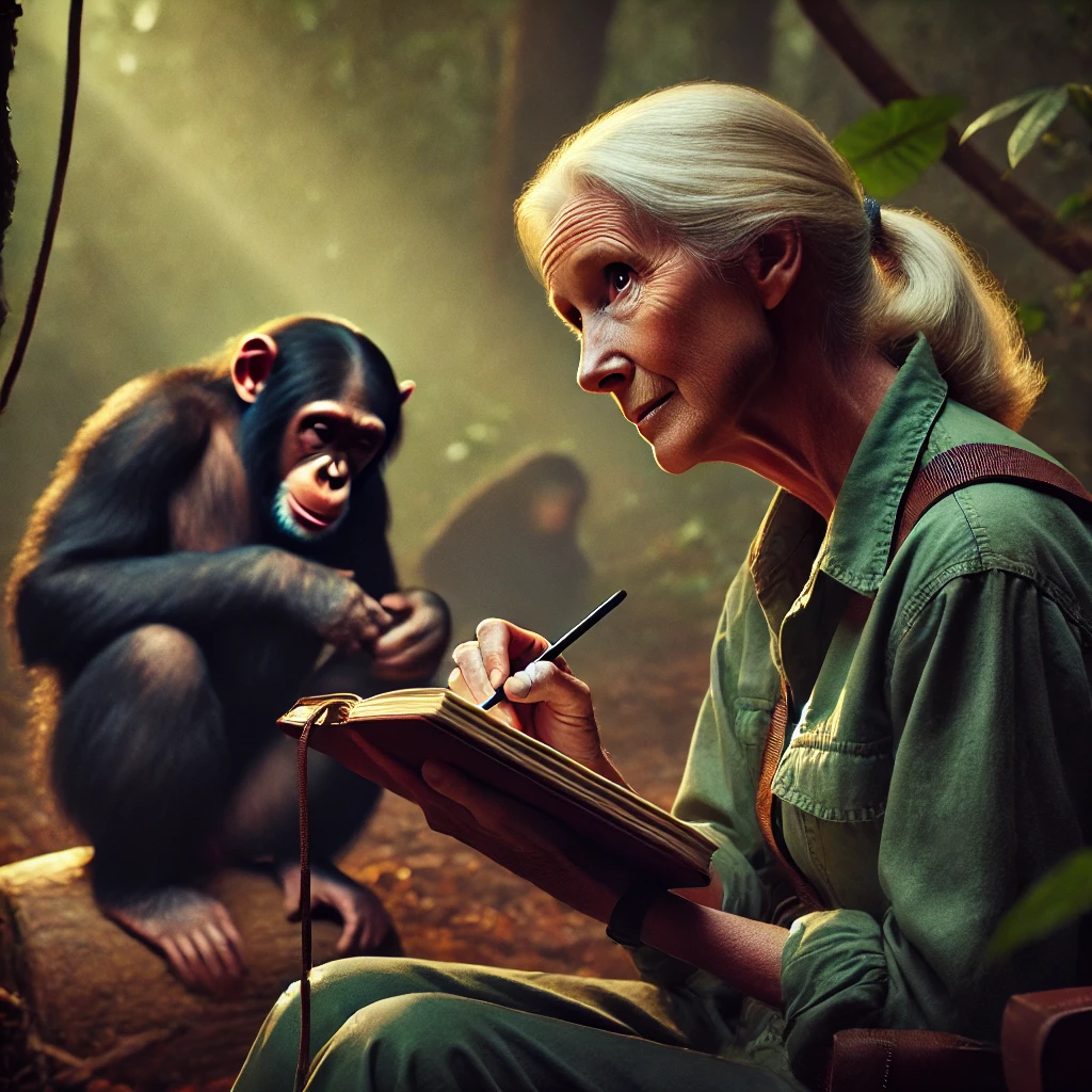 A Groundbreaking Observation: Jane Goodall and the Tool-Using Chimpanzee