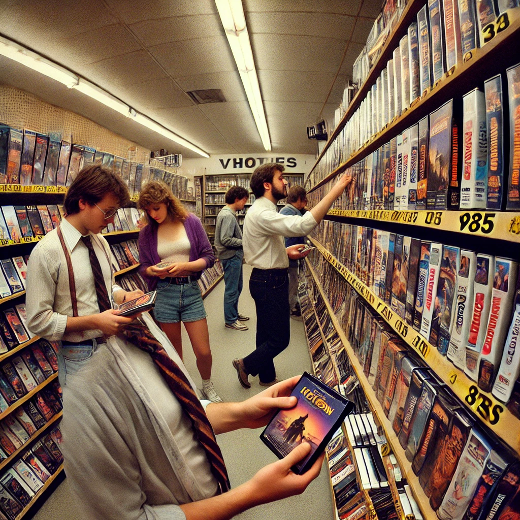 The Birth of a Video Rental Giant: The First Blockbuster Store Opens