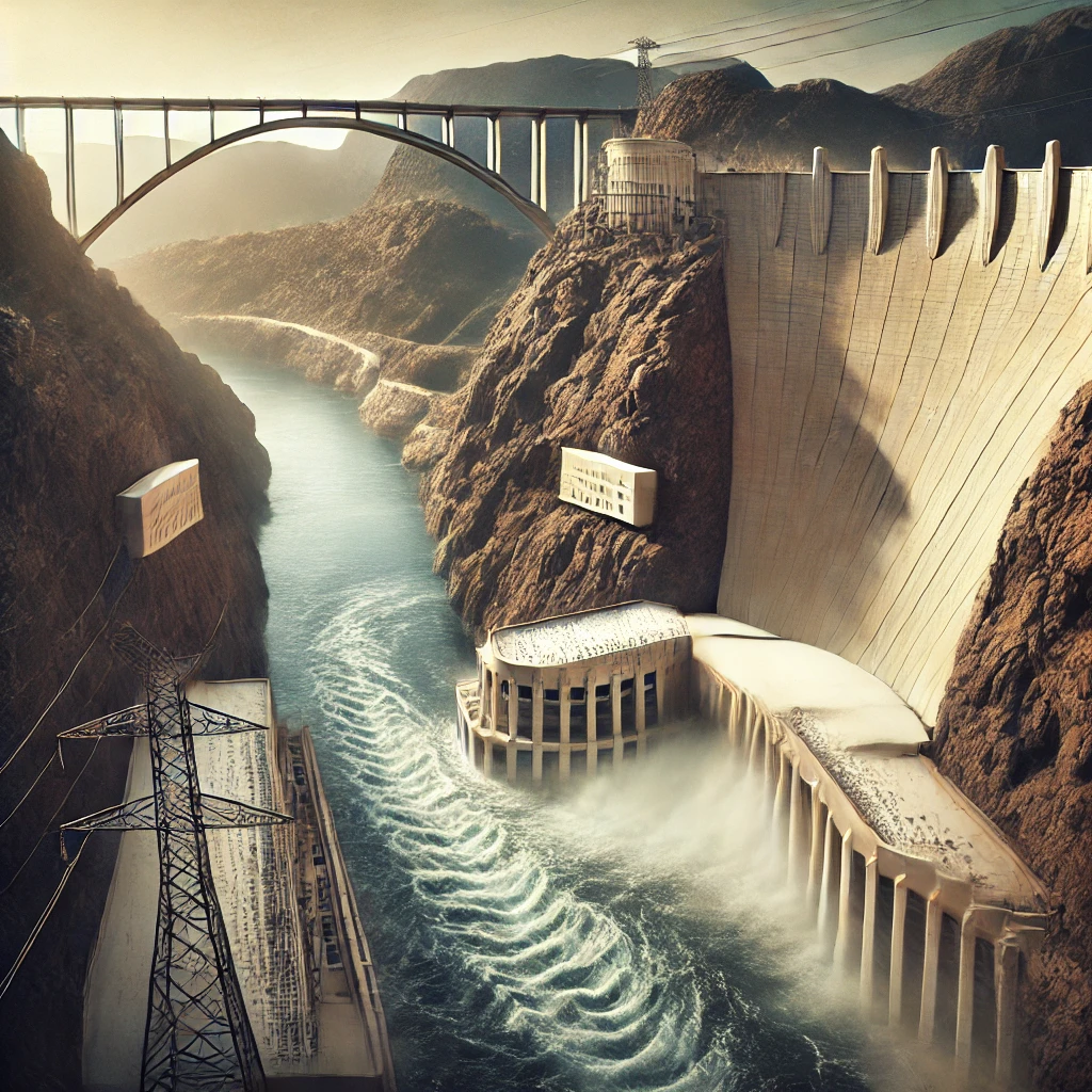 Powering a New Era: The Hoover Dam Begins Generating Electricity